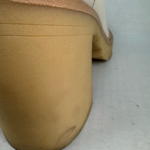 Dolce Vita Women's Caster Size 9Ivory Soft Leather Platform Ankle Boots - Picture 7 of 12